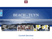 Tablet Screenshot of beachtuynfh.com